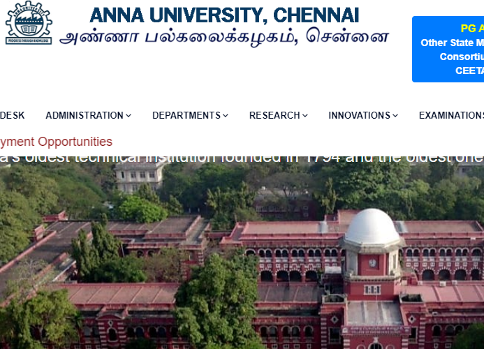 Anna University Course Admissions: More Than Just A Degree ...