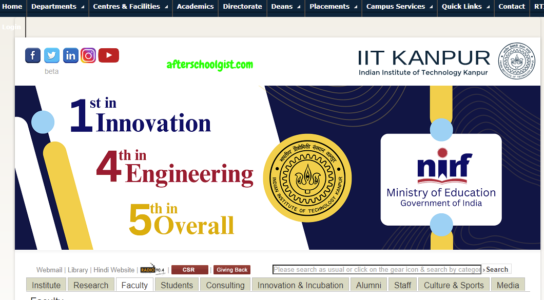 IIT Kanpur Courses Admissions: Extensive Guide To Available Degrees ...